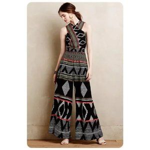 Anthropologie Elevenses Amapa Jumpsuit sz 4
